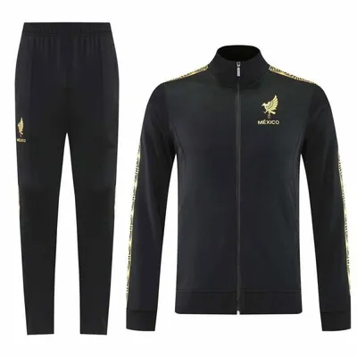 2526 season Mexico Black Gold Edition Training jacket set