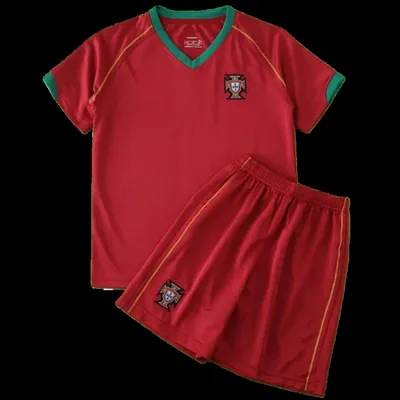 2006 Portugal home retro Kids kit