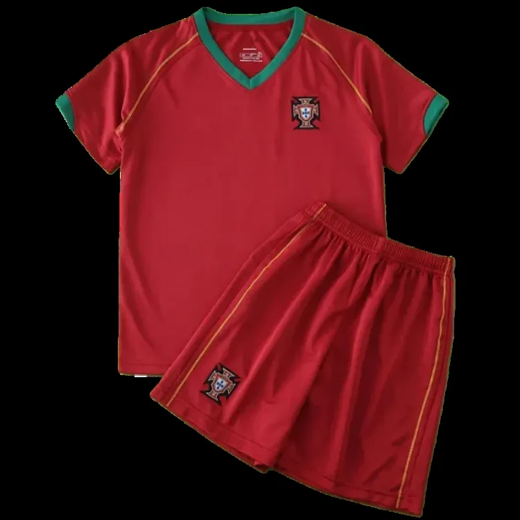 2006 Portugal home retro Kids kit