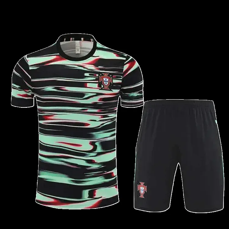 2526 season Portugal Training clothes suit Short sleeve Fan version