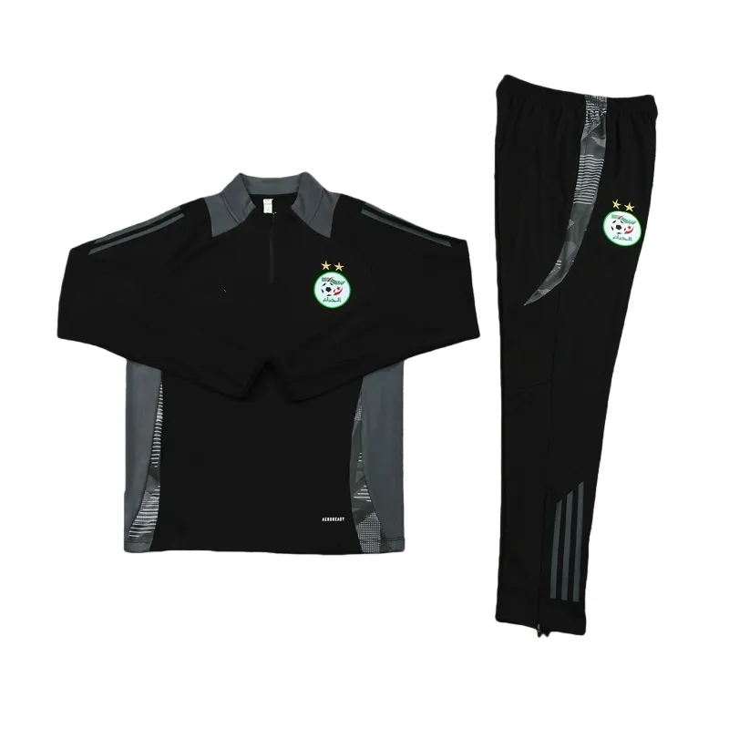 2425 Algeria black Training suit set