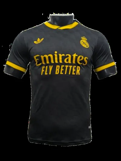 2526 Season Real Madrid Special Edition Black Player Jersey