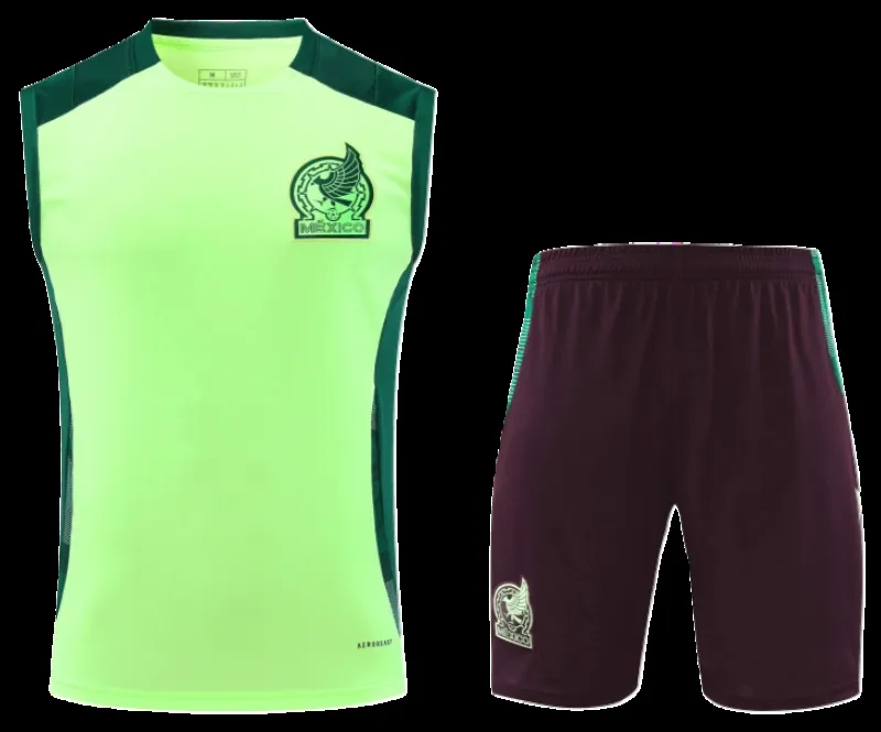 2425 Mexico Training clothes suit vest Fan version