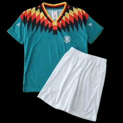1994 Germany away retro Kids kit