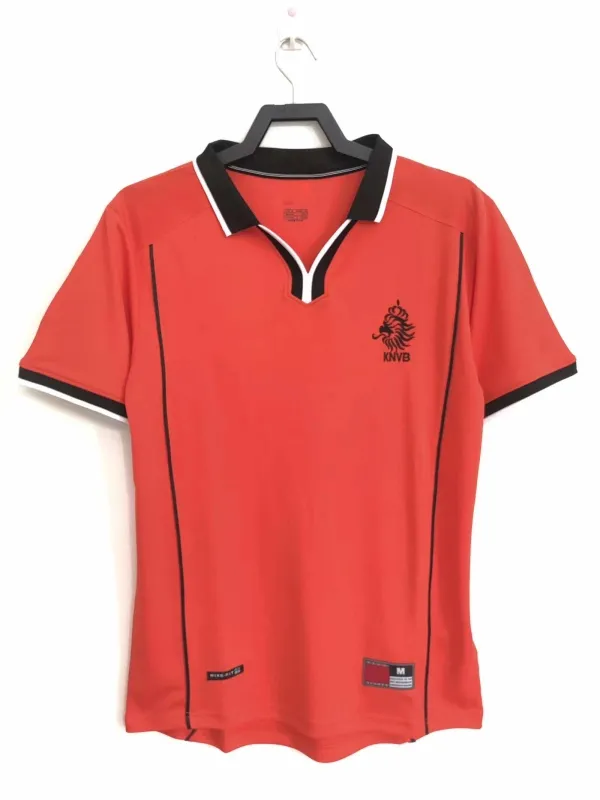 1998 season Netherlands Home retro Fan version