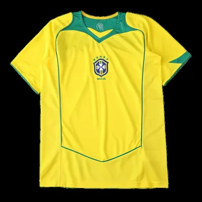 2004 season Brazil home retro Fan version