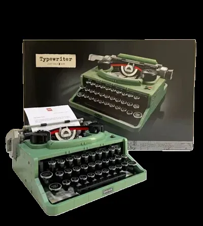 Lego Typewriter Machine
