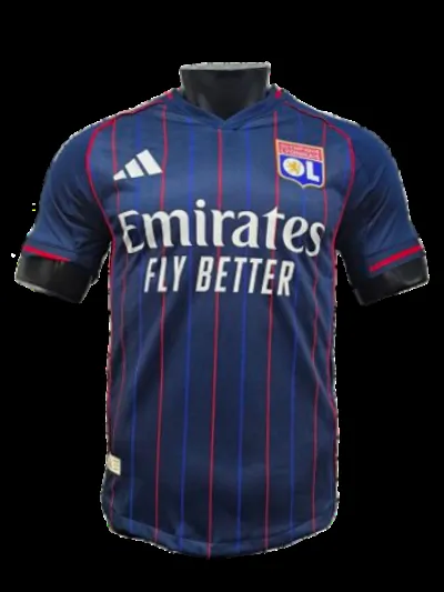 2526 Season Lyon away player version jersey