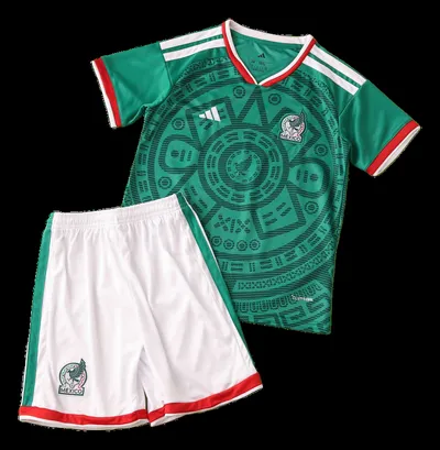2026 FIFA World Cup Mexico home Kids kit