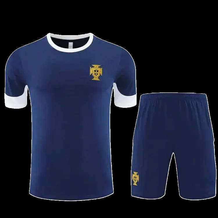 2526 season Portugal Training clothes suit Short sleeve Fan version