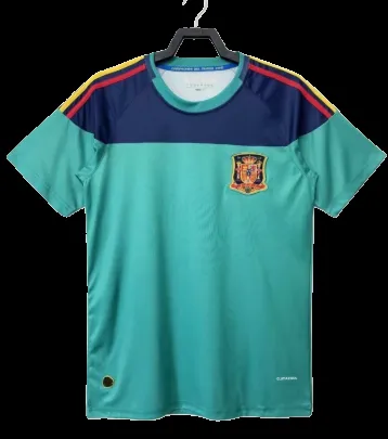 2010 season Spain goalkeeper retro Fan version