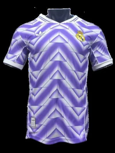 2526 Season Retro Purple Real Madrid Player Edition Jersey