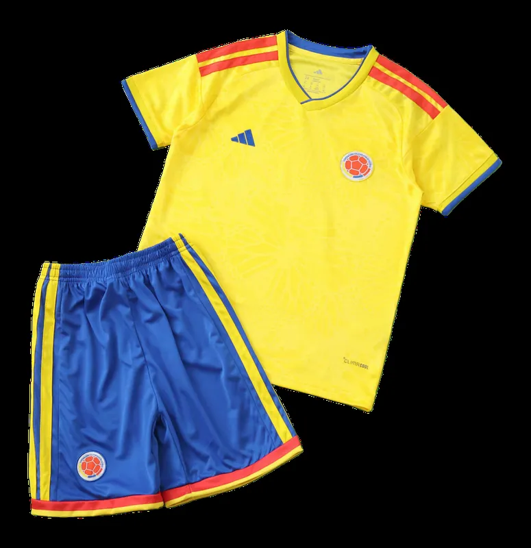2026 FIFA World Cup Colombia home Kids kit