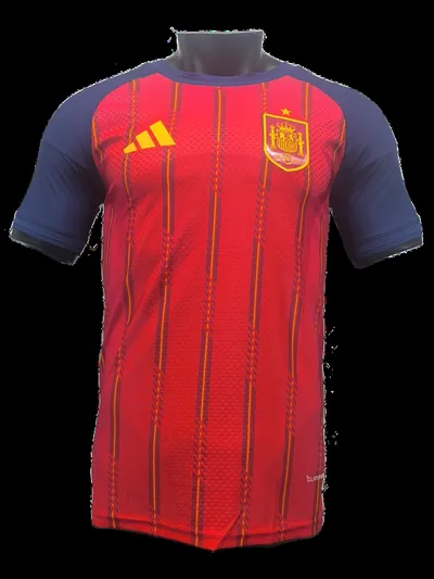 2026 World Cup Spain Home Jersey Player Version